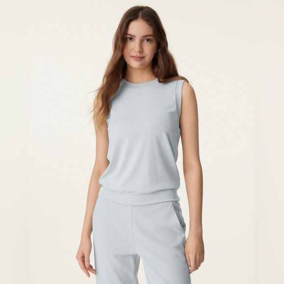 NWT OGL Sandwashed Crew Neck Top - Tortilla Size M - Picture 2 of 13